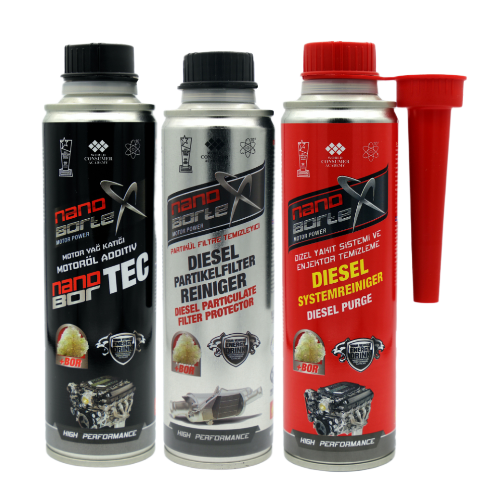 NanoBorTeX Core Set Oel + DPF + Diesel
