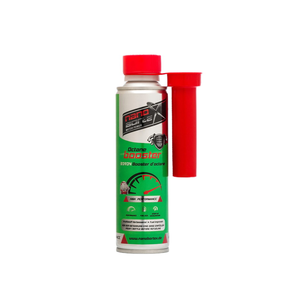 NanoBorTex Motor-Power Octane-Booster / Oktan Additiv Systemreiniger 300ml